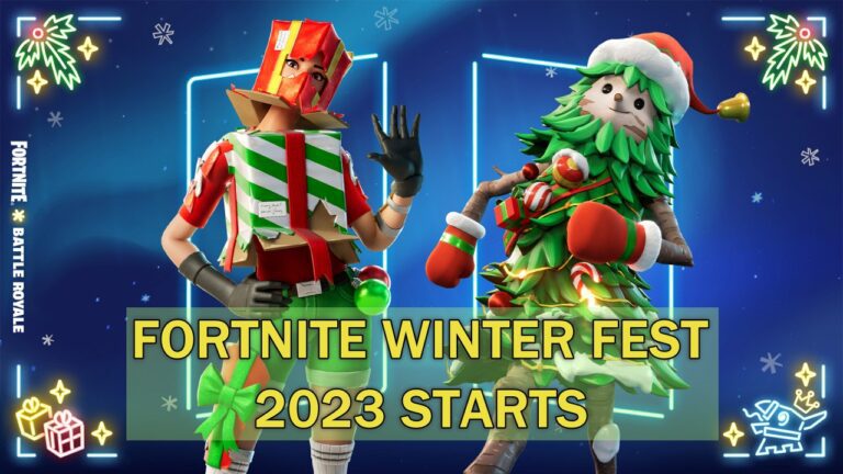 Fortnite winterfest 2023