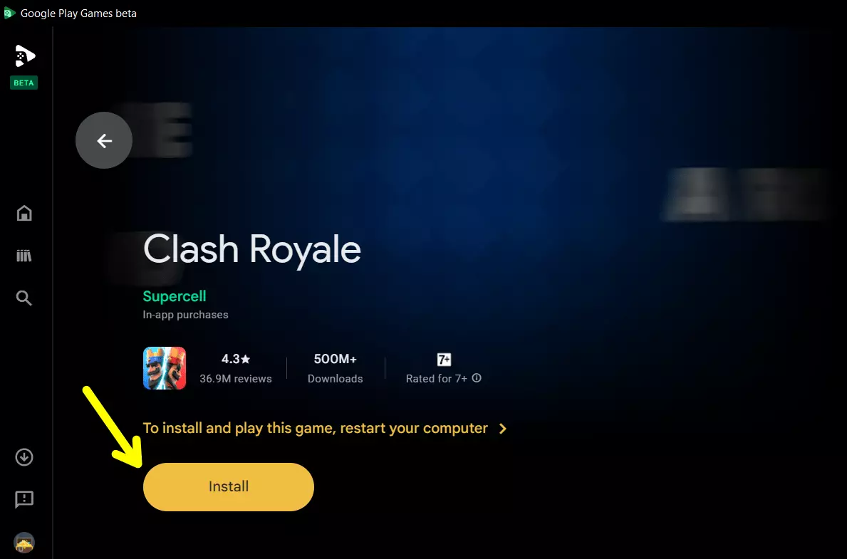 Clash Royale For PC Download