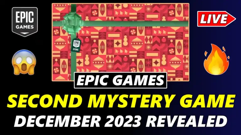 Epic Games Store Second Mystery Game