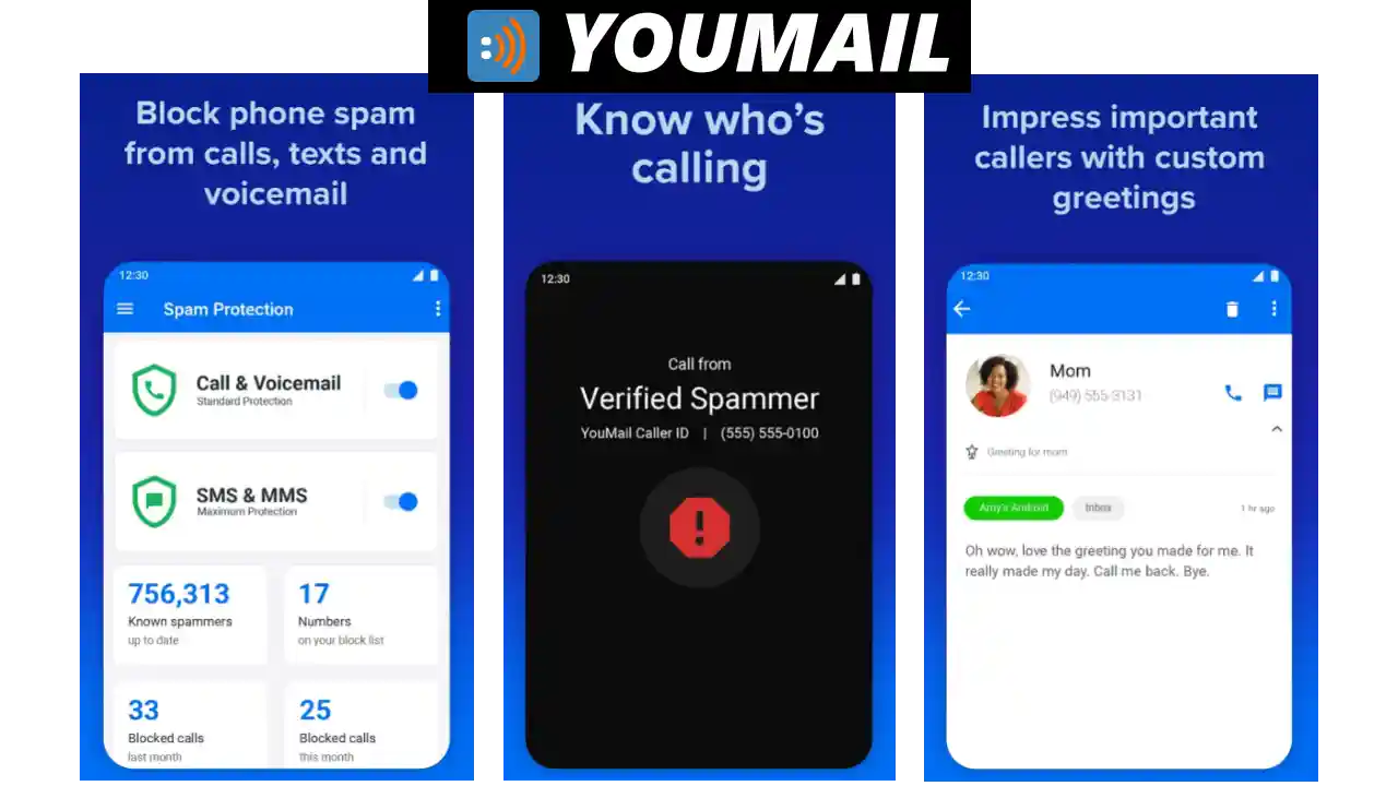Youmail - spam call blocker app