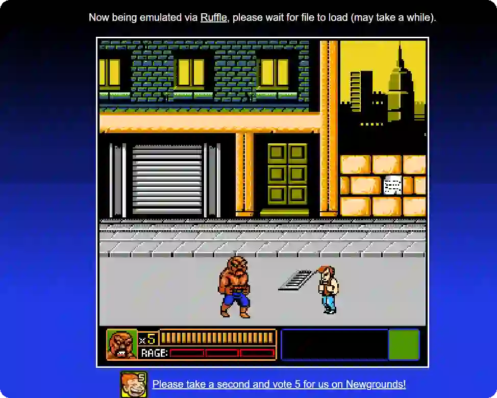 Abobo’s Big Adventure: best browser game