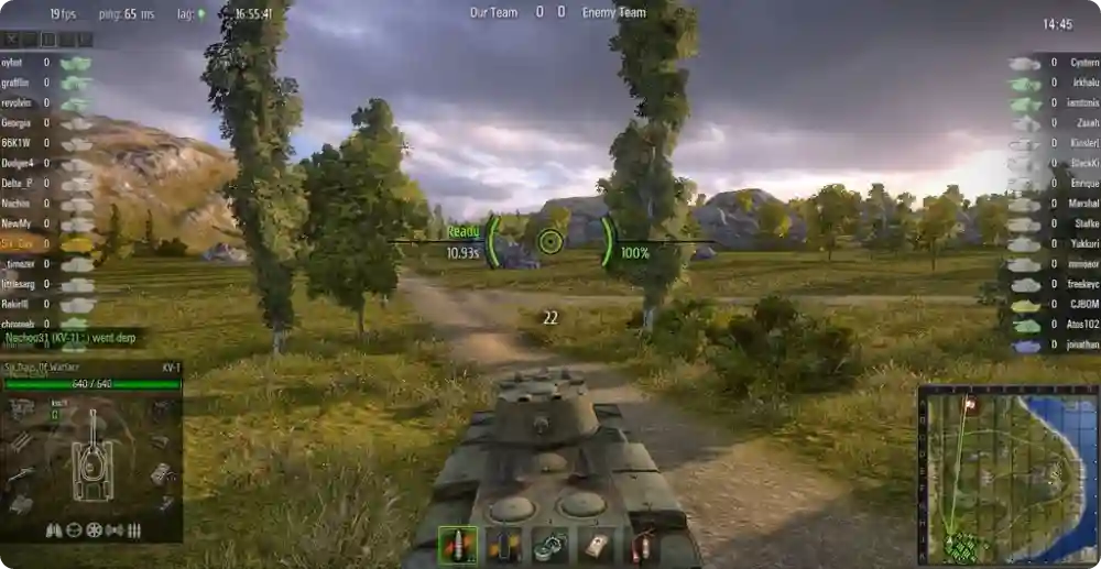 World of tanks - browser game