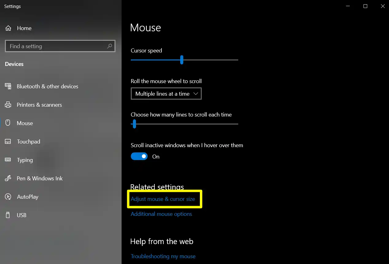 How To Change Mouse Cursor In Windows