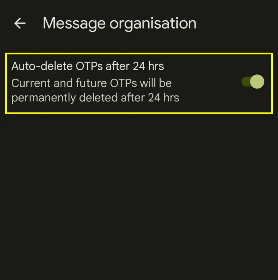 How to Auto Delete Text Messages on android