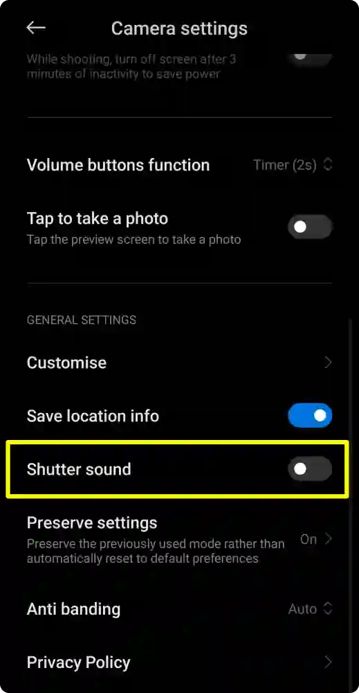 Turn Off Camera Sound on Snapchat