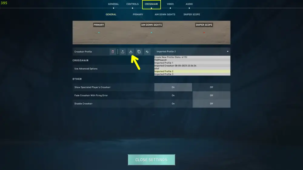 How To Copy Crosshairs in Valorant