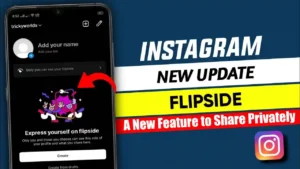 Instagram Flipside Feature