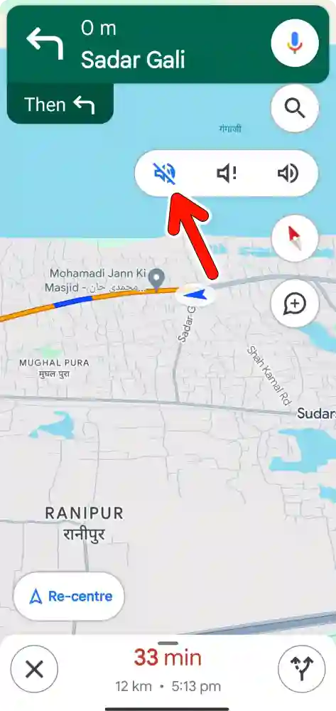 How To Turn Off Google Maps Voice