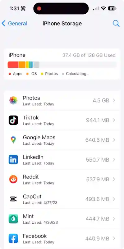 how to clear app cache and data