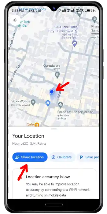 Google Maps Rolled Out Location-Sharing Feature