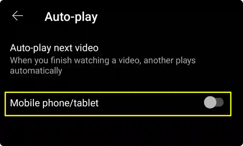 How To Turn off Autoplay in YouTube