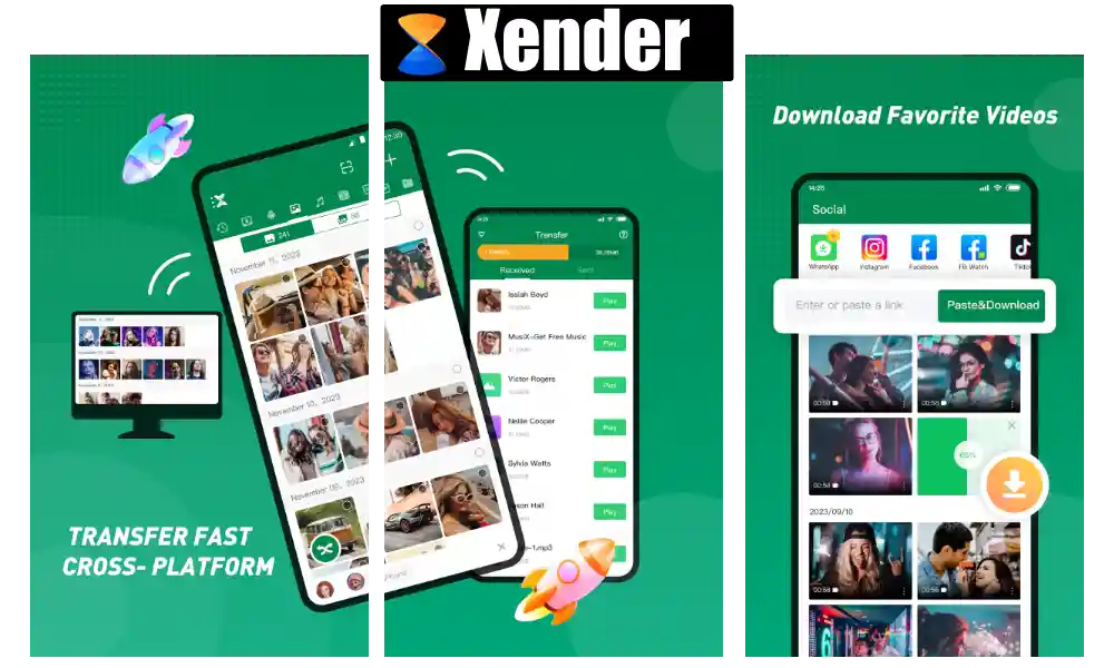 Xender - file sharing app