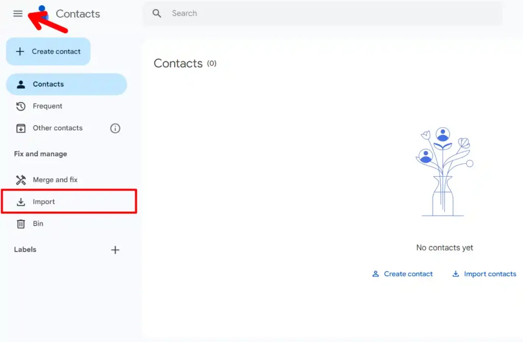 how to transfer contacts from one Google account to another