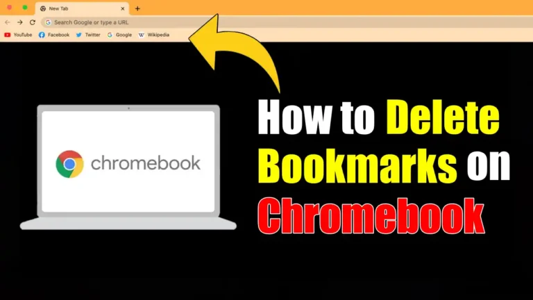 How to Delete Bookmarks on Chromebook