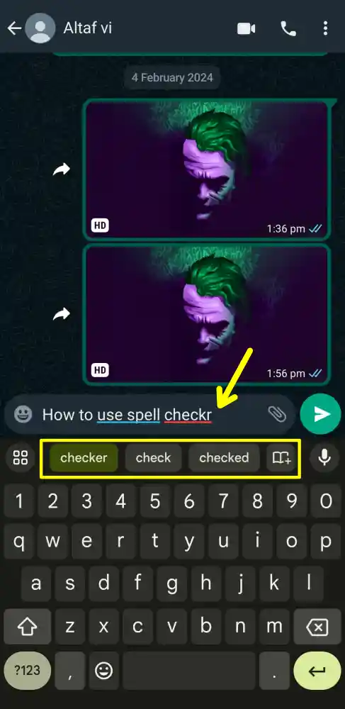 Use Spell Checker