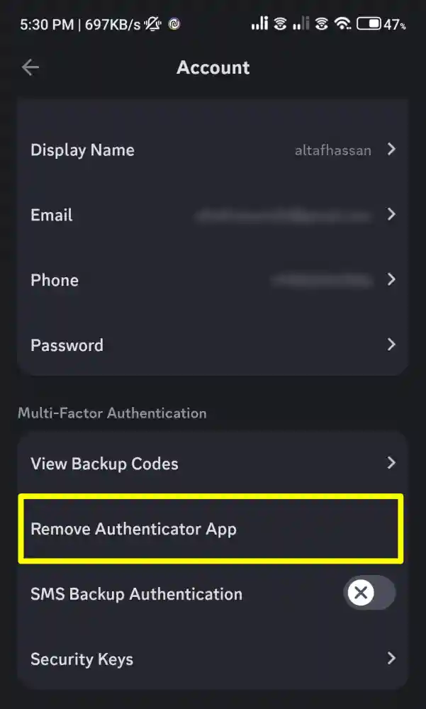 Enable or Disable Two-Factor Authentication on Discord