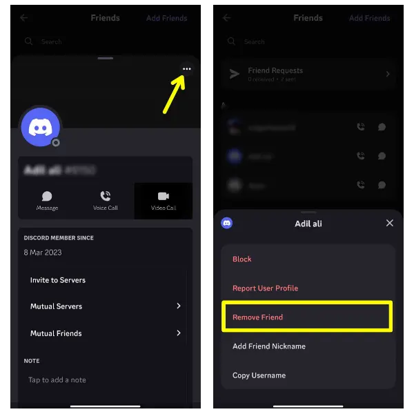 How to Unfriend Someone on Discord