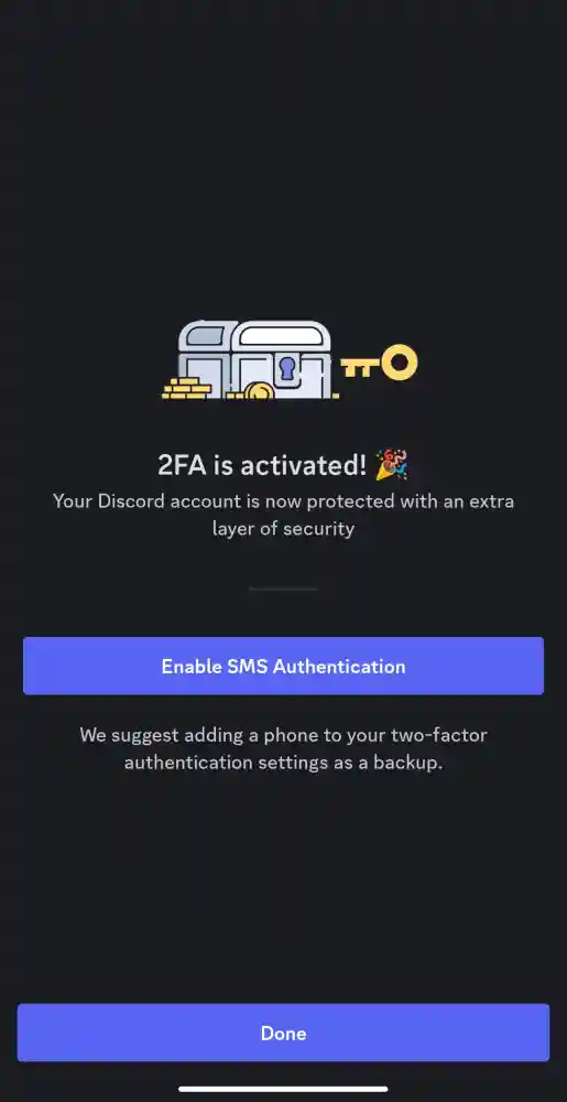 Enable or Disable Two-Factor Authentication on Discord