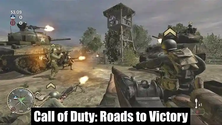 Call of Duty: Roads to Victory - PPSSPP game