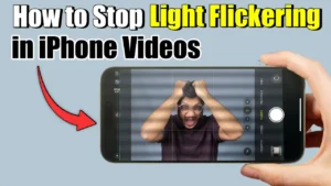 Stop Light Flickering in iPhone Videos