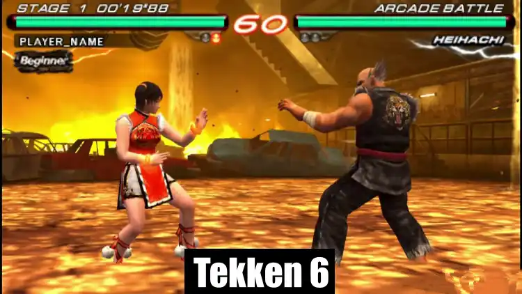 Tekken 6 - Best PPSSPP Game