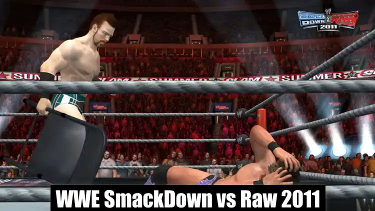 WWE SmackDown vs Raw 2011 - Best PPSSPP Game