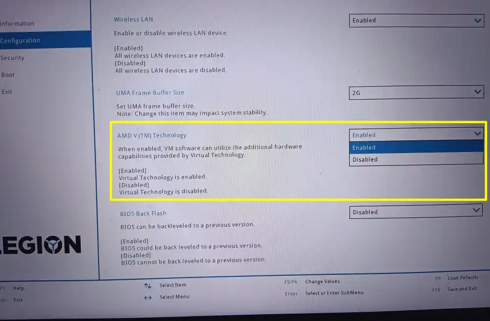Disable Hyper-V on Windows using BIOS