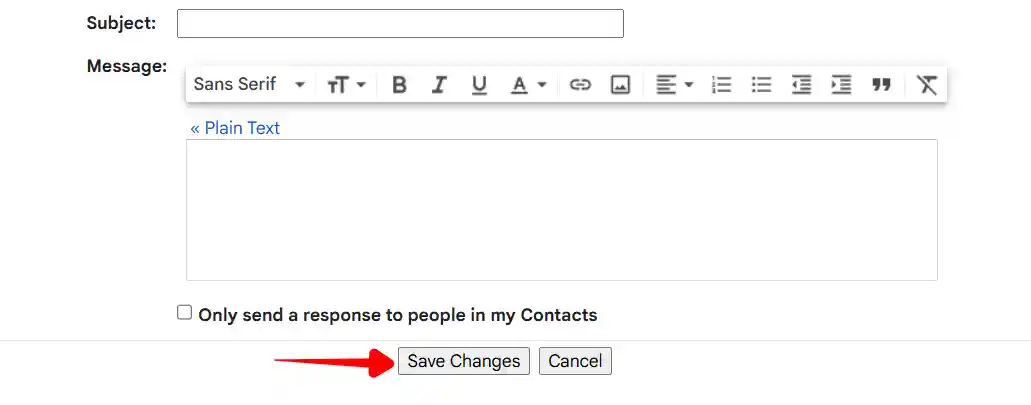Save the changes