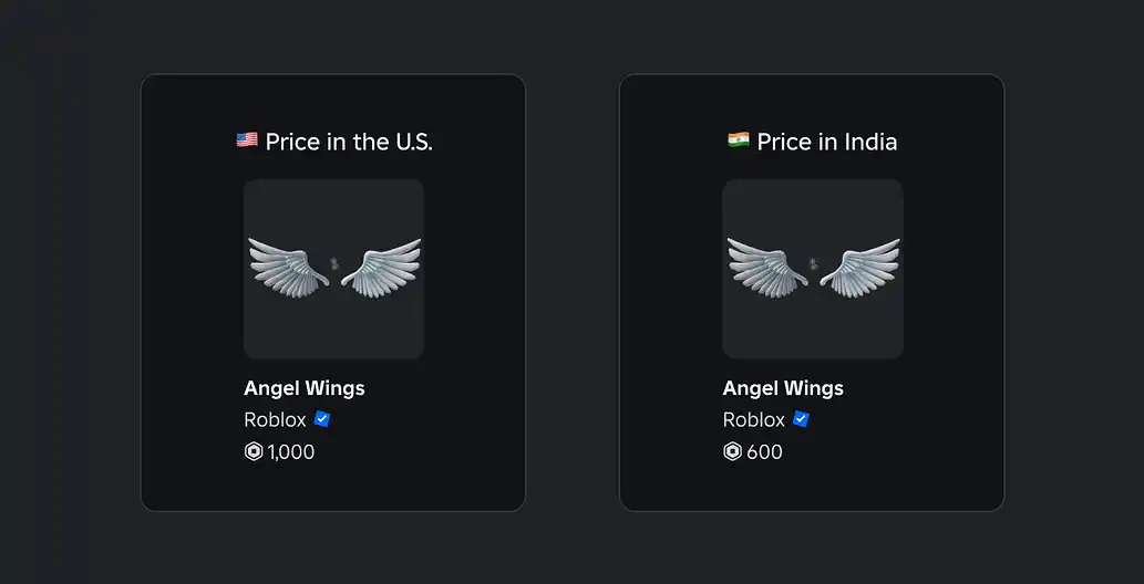 Roblox Regional Pricing