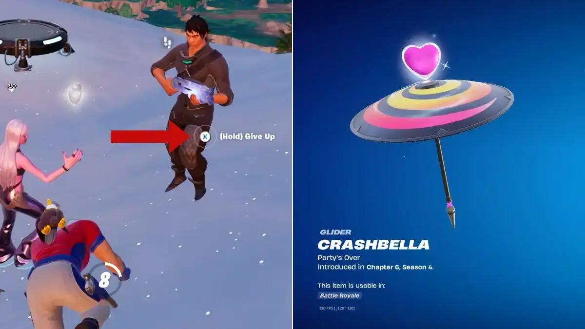 Fortnite Delulu Glider trick